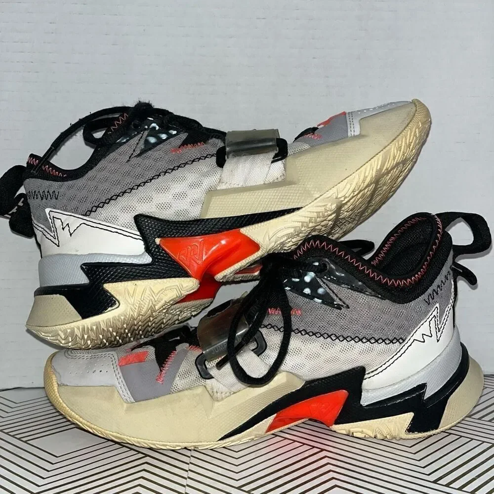 Jordan‎ Big Kids Size 6Y Why Not Zer0.3 Basketball Shoes Athletic Sneakers